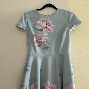 Ted baker gorgeous dress light blue